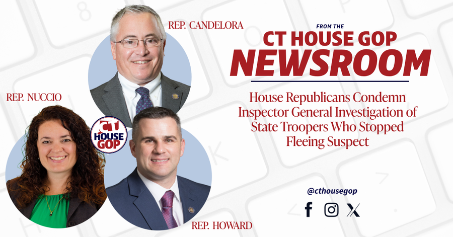 House Republicans Condemn Inspector General Investigation of State Troopers Who Stopped Fleeing Suspect